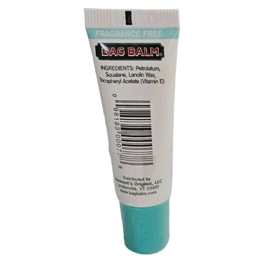 Bag Balm Moisturizing Lip Balm All Purpose Hydration Fragrance Free 0.3oz